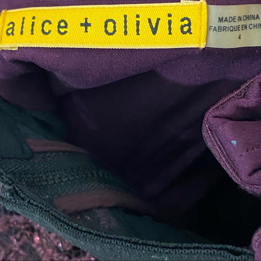 Alice & Olivia Ophelia Fit and Flare Dress - Picture 6 of 8
